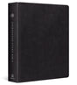 ESV Journaling Study Bible (Hardcover, Black) cover shown at an angle