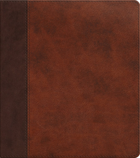 ESV Journaling Study Bible (Trutone, Brown/Chestnut, Timeless Design) front cover (7574188982472)