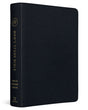 ESV Men's Study Bible (Genuine Leather, Black) front cover