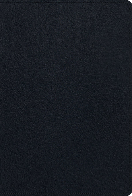 ESV Men's Study Bible (Genuine Leather, Black) front cover (7574206644424)