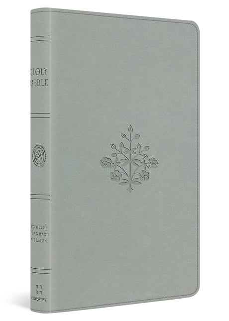 ESV Large Print Value Thinline Bible (Trutone, River Stone, Branch Design) cover image (8252142846152)