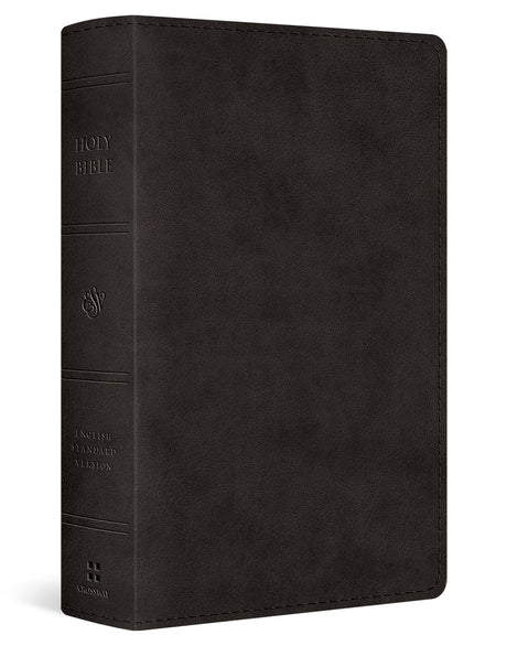 ESV Single Column Heritage Bible (Trutone, Black) cover image (8252139929800)
