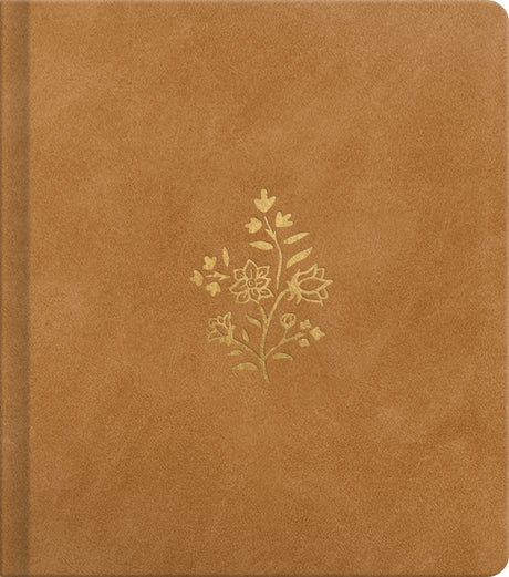 ESV Journaling Study Bible (Trutone Over Board, Nubuck Caramel) front cover (7574190031048)