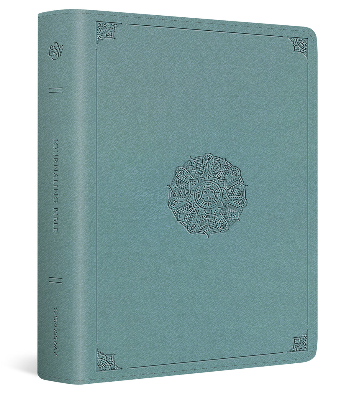 ESV Journaling Bible (Trutone, Paris Sky, Emblem Design) cover image (8251945910472)