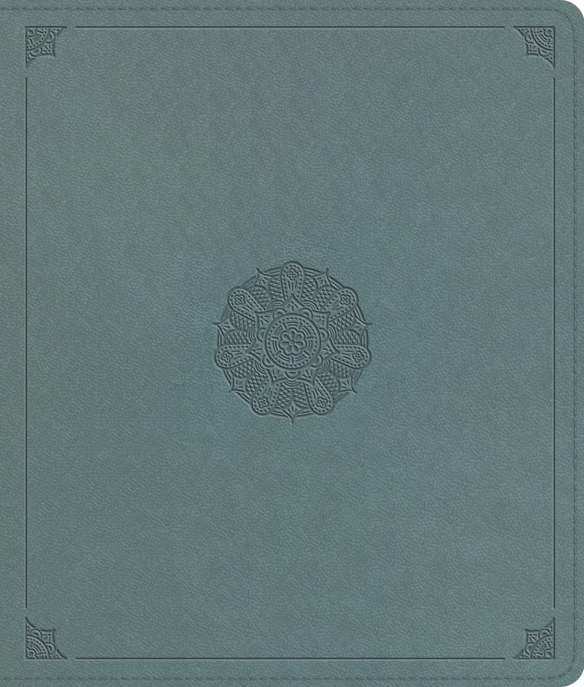 ESV Journaling Bible (Trutone, Paris Sky, Emblem Design) front cover (8251945910472)