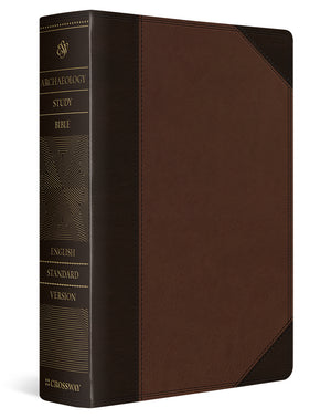 ESV Archaeology Study Bible (Trutone, Brown/Walnut, Portfolio Design) cover image (8252146122952)