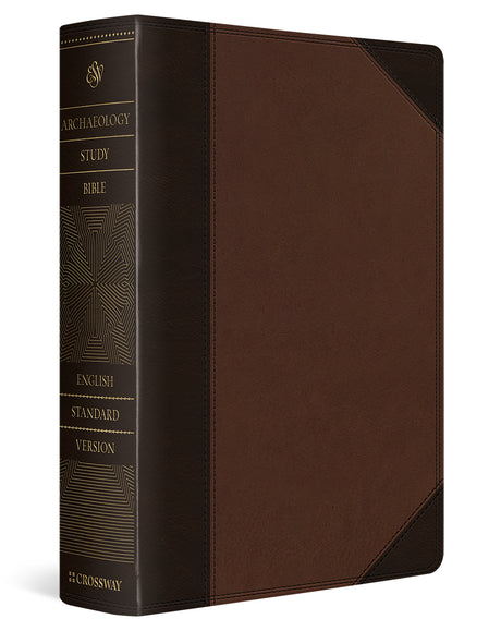 ESV Archaeology Study Bible (Trutone, Brown/Walnut, Portfolio Design) cover image (8252146122952)