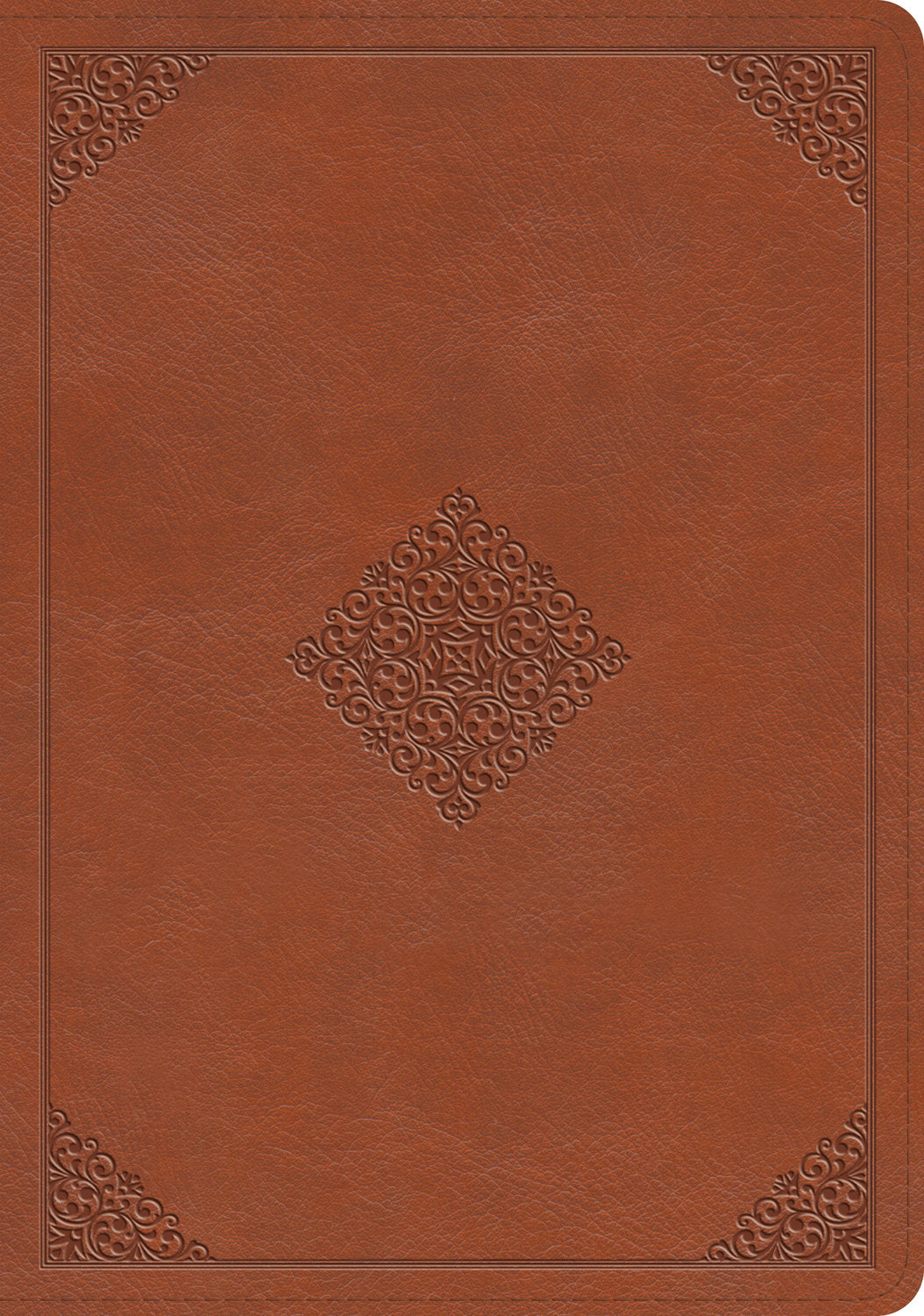 ESV Study Bible (Trutone, English Saddle, Ornament Design) front cover (8252157853896)