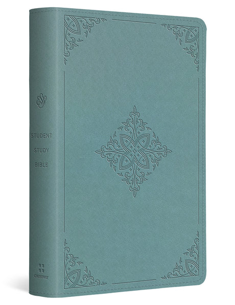 ESV Student Study Bible (Trutone, Paris Sky, Fleur-De-Lis Design) cover image (8252157460680)