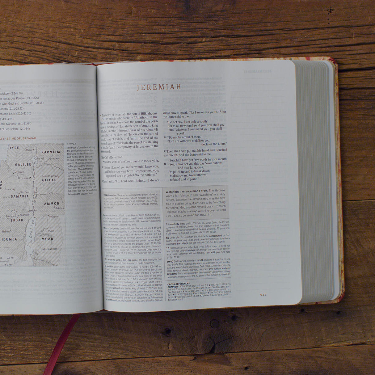 ESV Journaling Study Bible, Artist Series (Cloth Over Board, Jessica Dennis Bush, Vivienne)