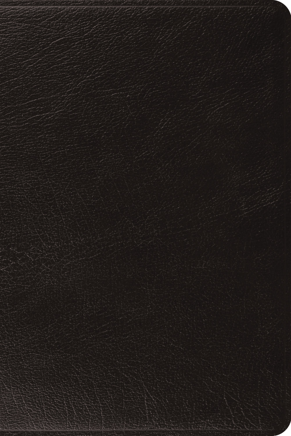 ESV Personal Reference Bible (Genuine Leather, Black) front cover (8228361109704)