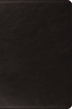 ESV Personal Reference Bible (Genuine Leather, Black) front cover (8228361109704)