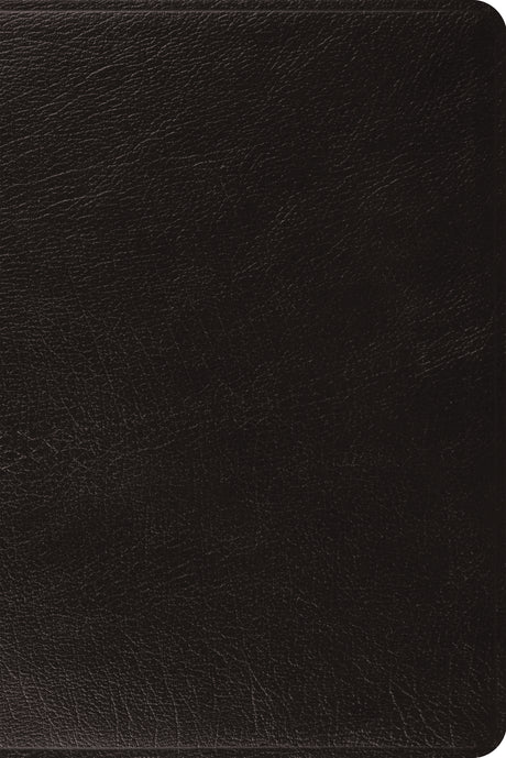 ESV Personal Reference Bible (Genuine Leather, Black) front cover (8228361109704)