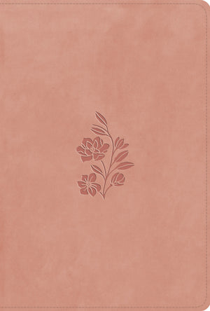 ESV Women's Study Bible (Trutone, Blush Rose, Floral Bloom Design) front cover (8252142158024)