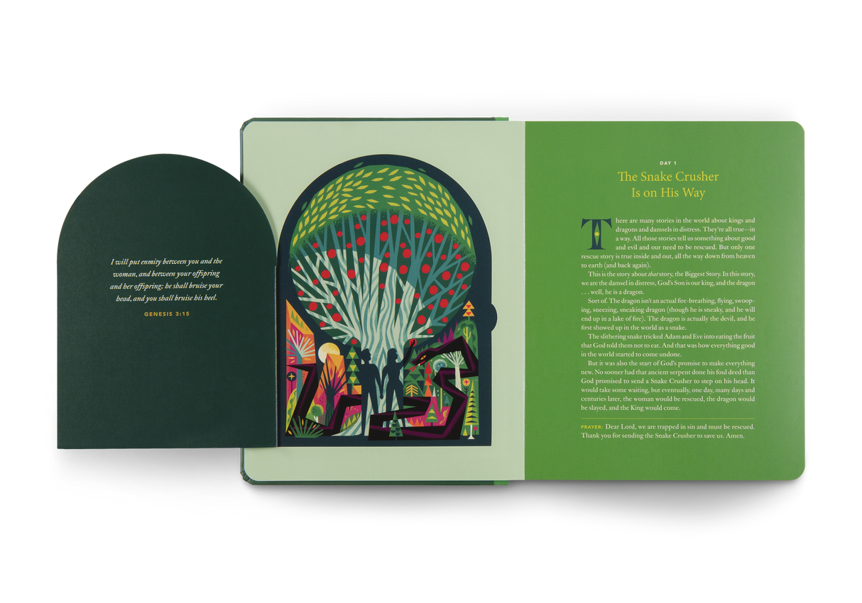 The Biggest Story Advent: 25 Lift-The-Flap Devotions for Families