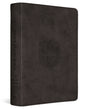 ESV Men's Study Bible (Trutone, Charcoal, Shield Design) cover image (8252154380488)