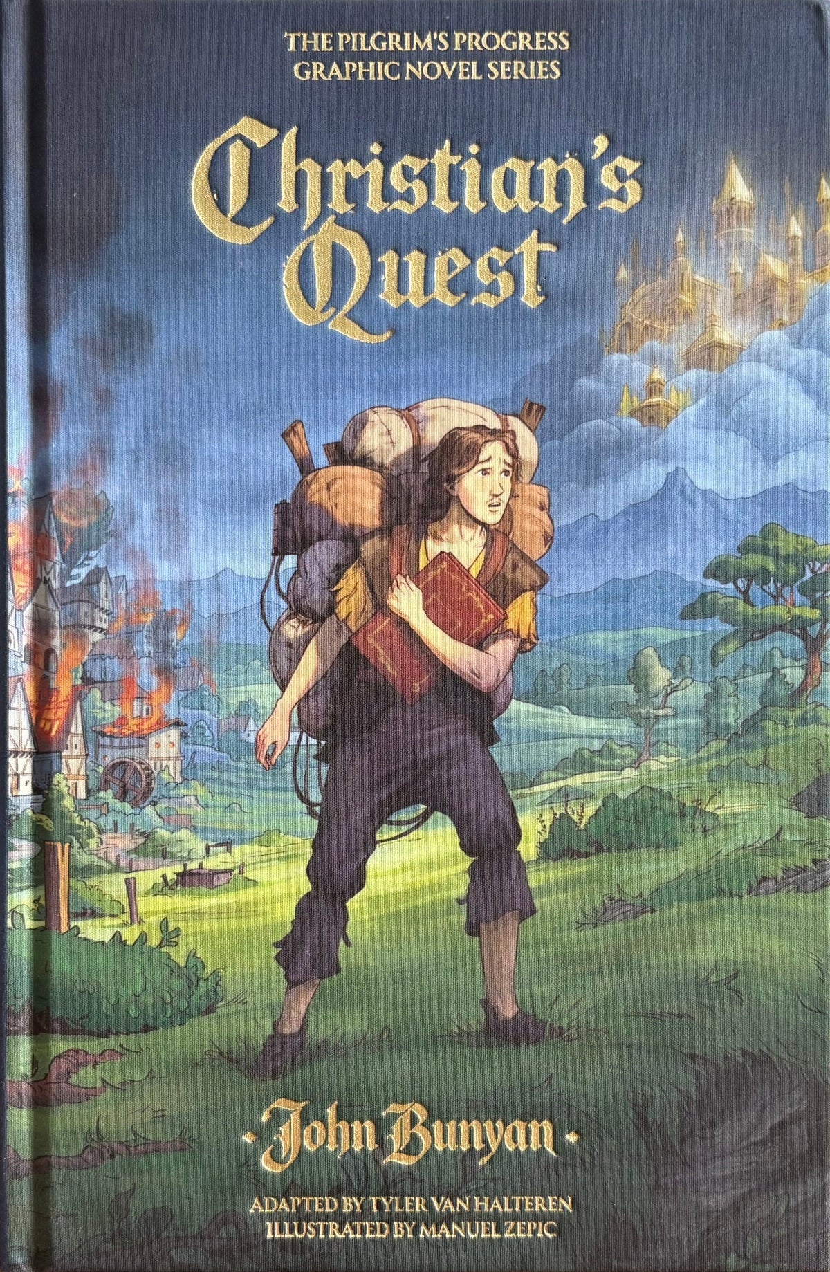 Christian's Quest: The Pilgrim's Progress Graphic Novel Series, Part I - Tyler Van Halteren - 9781989975473