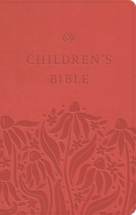 ESV Children's Bible (Trutone, Coral) front cover (8252147138760)