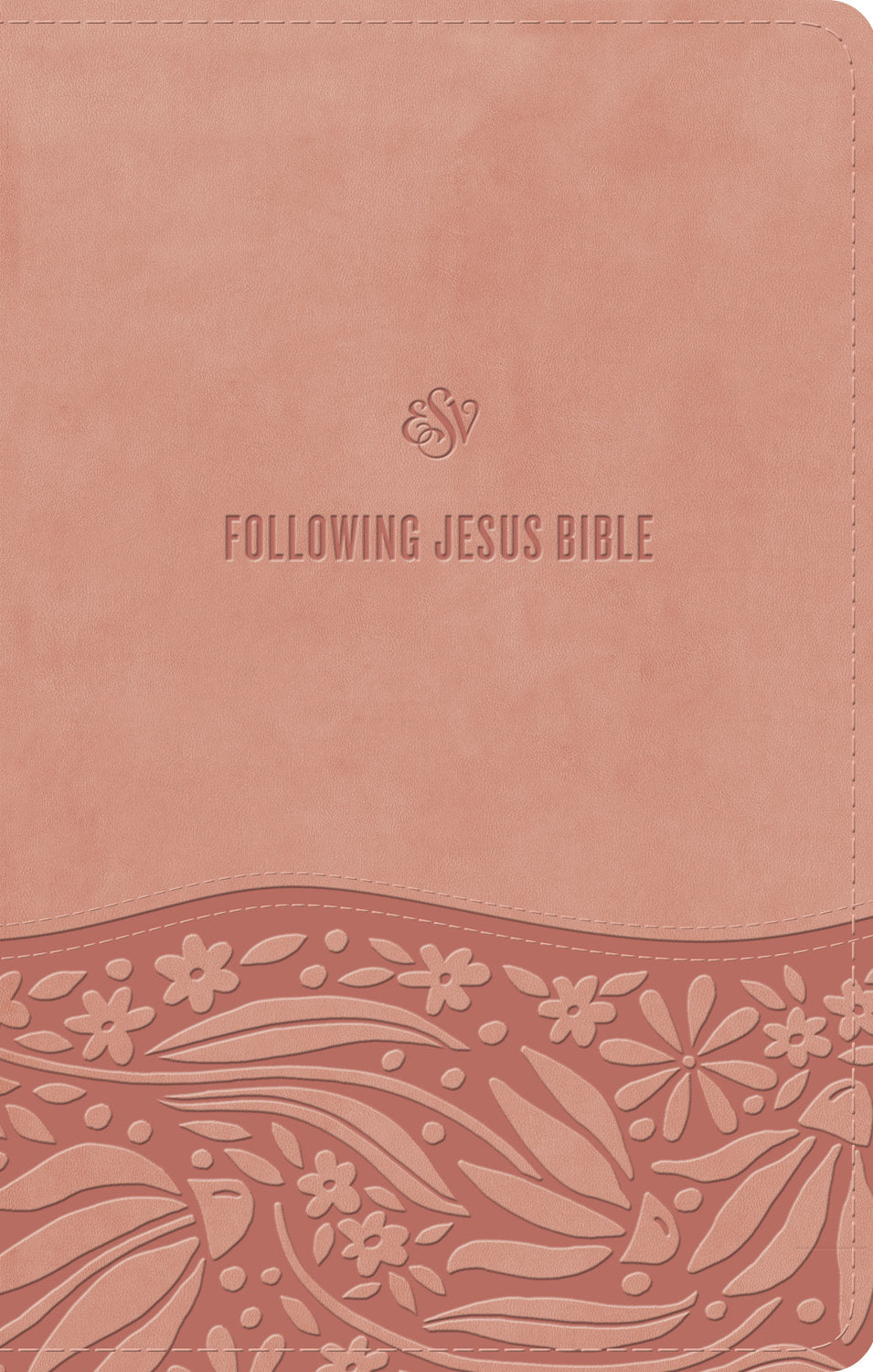 ESV Following Jesus Bible (Trutone, Blush Rose) front cover (8252154675400)