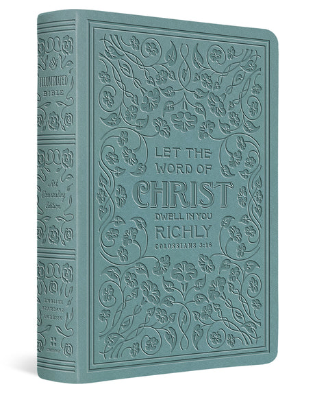 ESV Illuminated Bible, Art Journaling Edition (Trutone, Paris Sky, Colossians 3:16 Design) cover image (8252147007688)