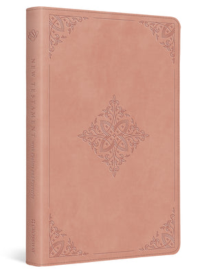ESV New Testament with Psalms and Proverbs (Trutone, Blush Rose, Fleur-De-Lis Design) cover image (8251945550024)