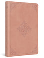 ESV New Testament with Psalms and Proverbs (Trutone, Blush Rose, Fleur-De-Lis Design) cover image (8251945550024)