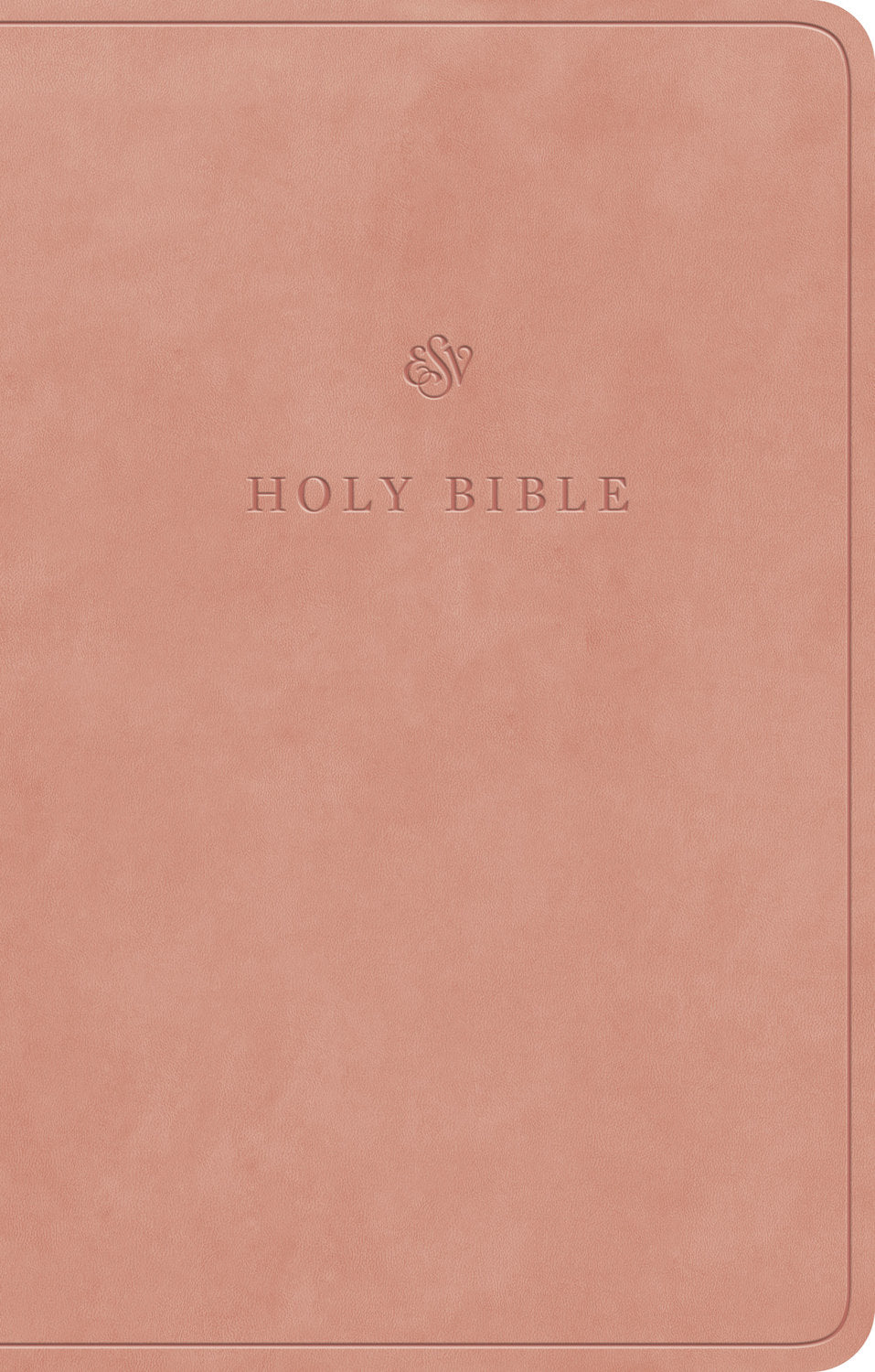 ESV Premium Gift Bible (Trutone, Blush Rose) front cover (8251959869640)