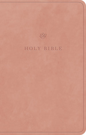 ESV Premium Gift Bible (Trutone, Blush Rose) front cover (8251959869640)