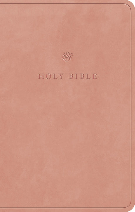 ESV Premium Gift Bible (Trutone, Blush Rose) front cover (8251959869640)