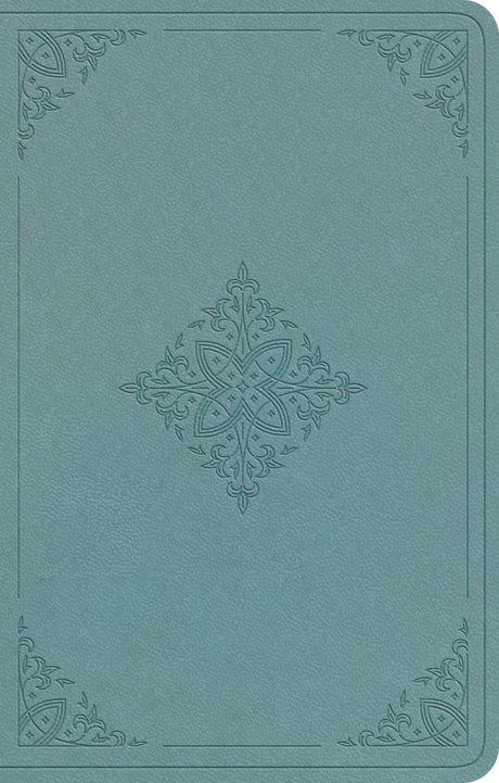 ESV Premium Gift Bible (Trutone, Paris Sky, Fleur-De-Lis Design) front cover (8251959640264)