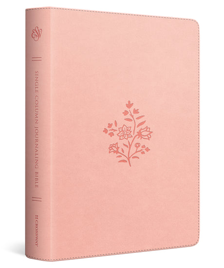 ESV Single Column Journaling Bible (Trutone, Blush Rose, Wildflower Design) cover image (8251961016520)