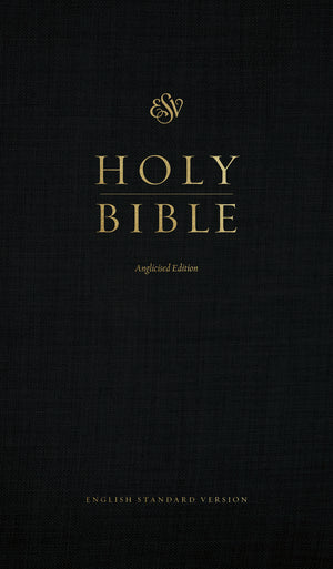ESV Church Bible, Anglicised Edition (Hardcover, Black) front cover (8252139471048)