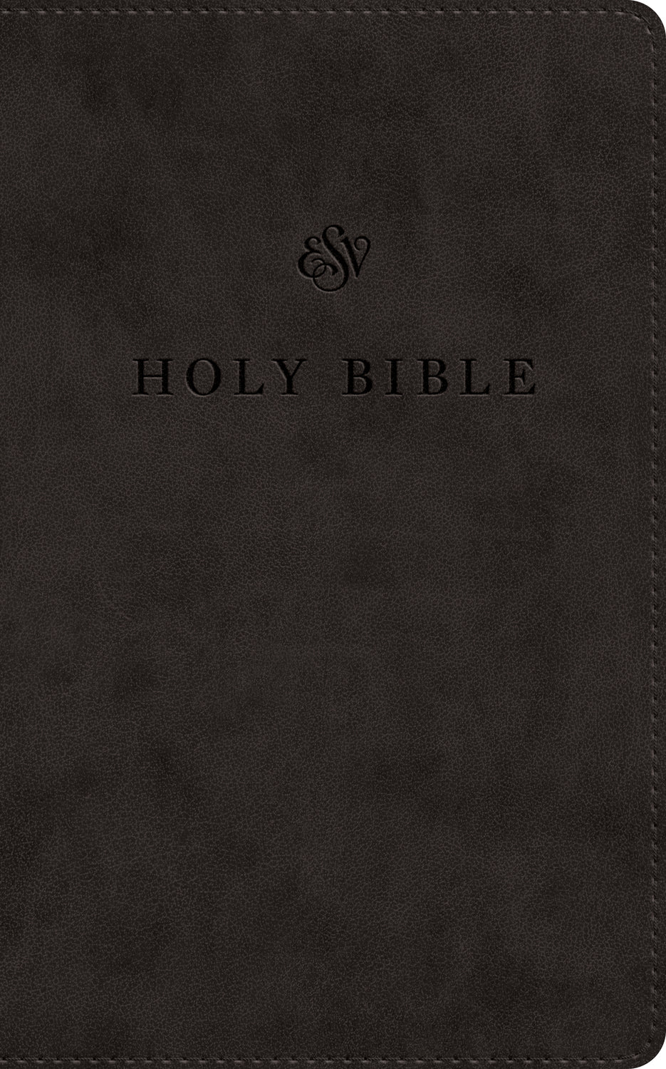 ESV Premium Church Bible, Large Print (Trutone, Black) front cover (8251955937480)