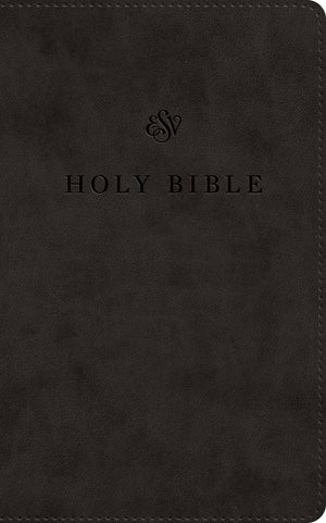 ESV Premium Church Bible, Large Print (Trutone, Black) front cover (8251955937480)
