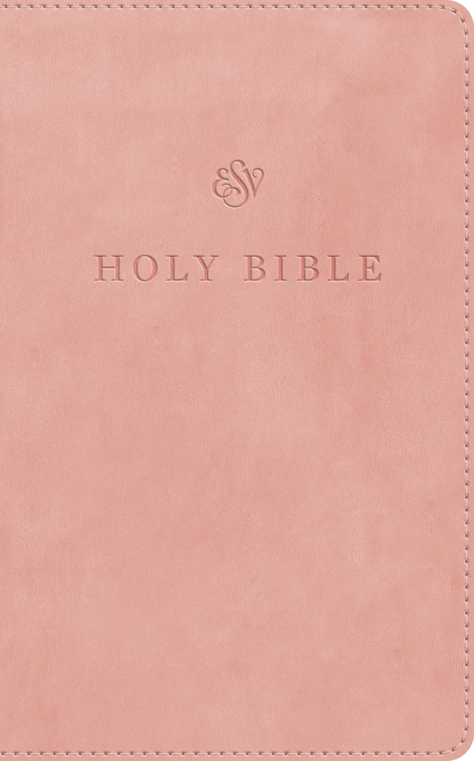 ESV Premium Church Bible, Large Print (Trutone, Blush Rose) front cover (8252159328456)