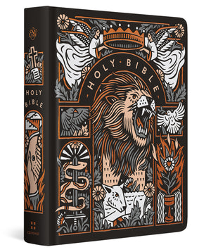 ESV Single Column Journaling Bible, Artist Series (Hardcover, Joshua Noom, the Lion and the Lamb) cover image (8231582925000)