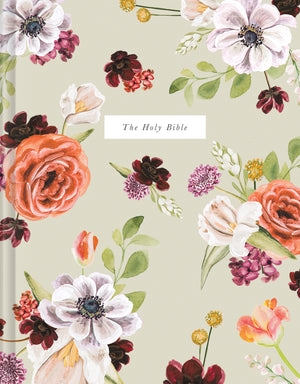 ESV Single Column Journaling Bible, Hosanna Revival Series (Cloth Over Board, Madeleine Design) front cover (8251948794056)