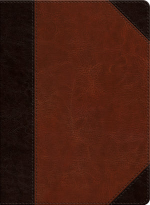 ESV Single Column Journaling Bible (Trutone, Brown/Cordovan, Portfolio Design) front cover (8231582990536)