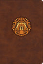 ESV the Biggest Story Holy Bible for Kids (Trutone, Brown, Living Hope Design, Thumb Indexed) - ESV - 9798874902483