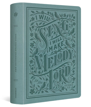 ESV Single Column Journaling Bible, Large Print (Trutone, Paris Sky, Judges 5:3 Design) cover image (8252155396296)