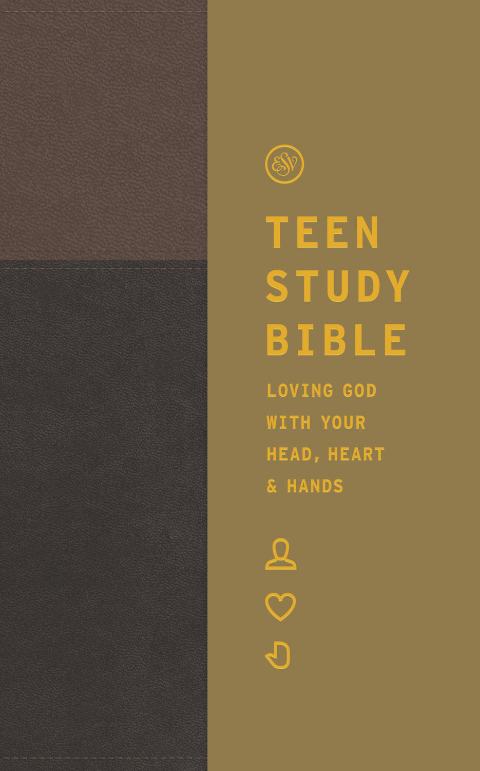 ESV Teen Study Bible (Trutone, Slate/Umber) front cover (8252157591752)