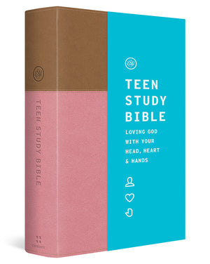 ESV Teen Study Bible (Trutone, Blush/Caramel) cover image (8251963801800)