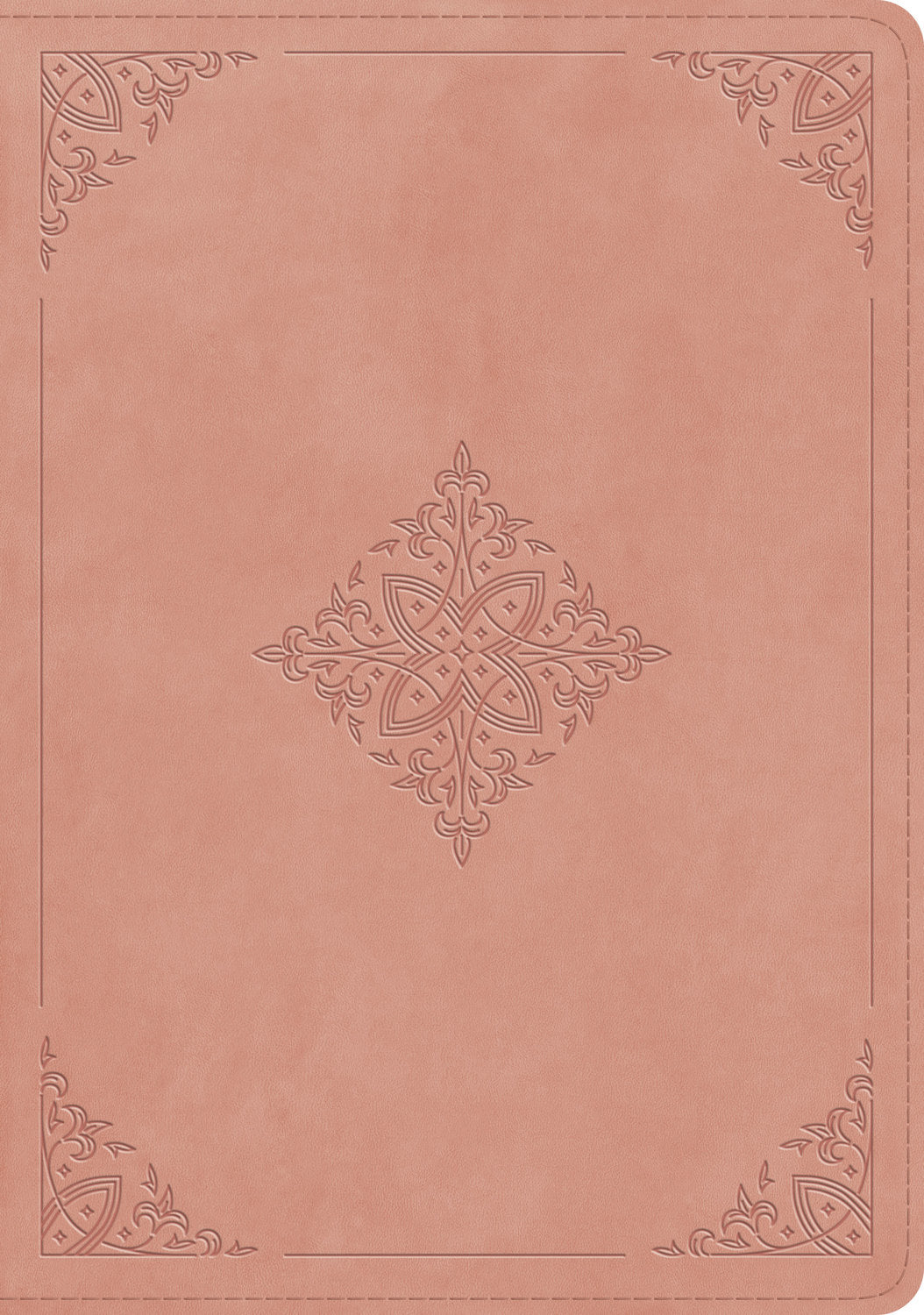 ESV Study Bible (Trutone, Blush Rose, Fleur-De-Lis Design) front cover (8251962654920)