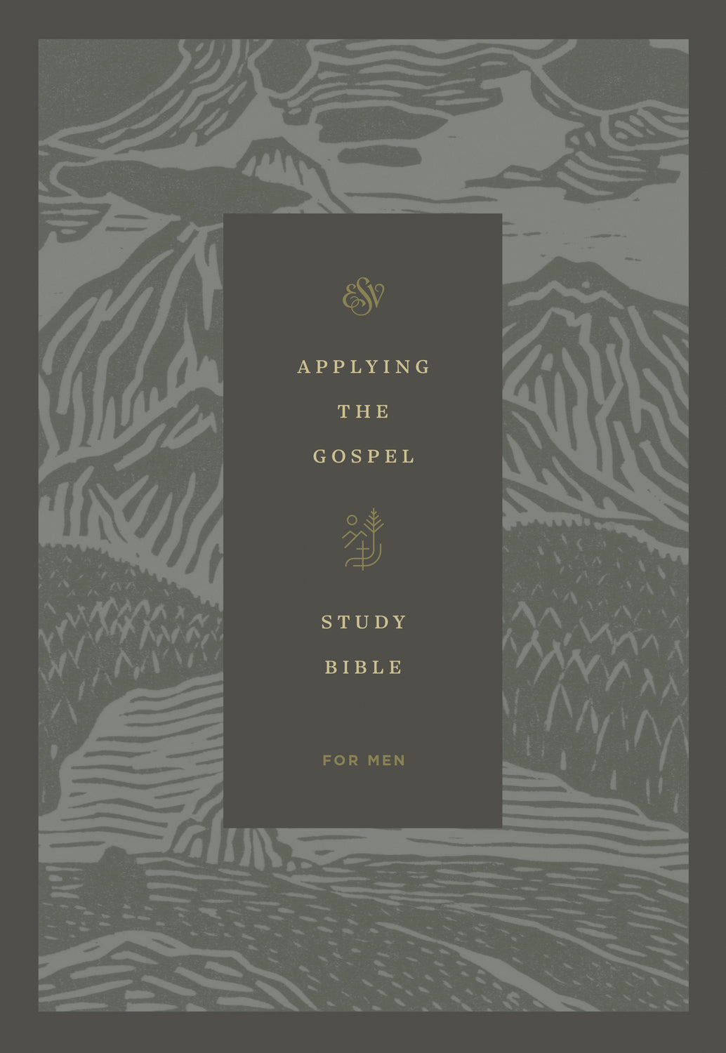 ESV Applying the Gospel Study Bible for Men (Hardcover) front cover (8333156319432)