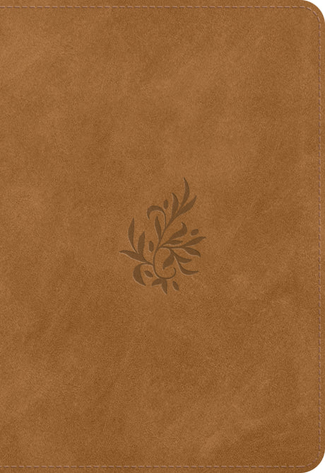 ESV Applying the Gospel Study Bible for Women (Trutone, Nubuck Caramel, Tender Branch Design) front cover (8336259743944)