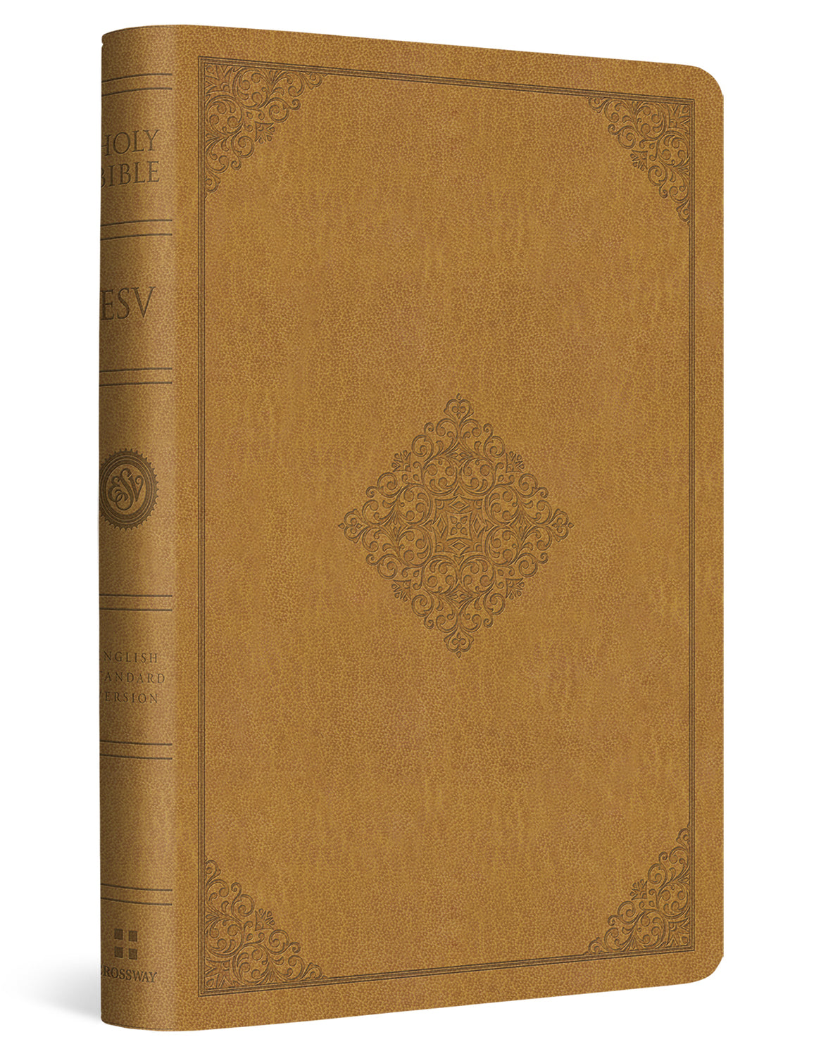 ESV Value Compact Bible (Trutone, Goldenrod, Ornament Design) cover image (8252134359240)