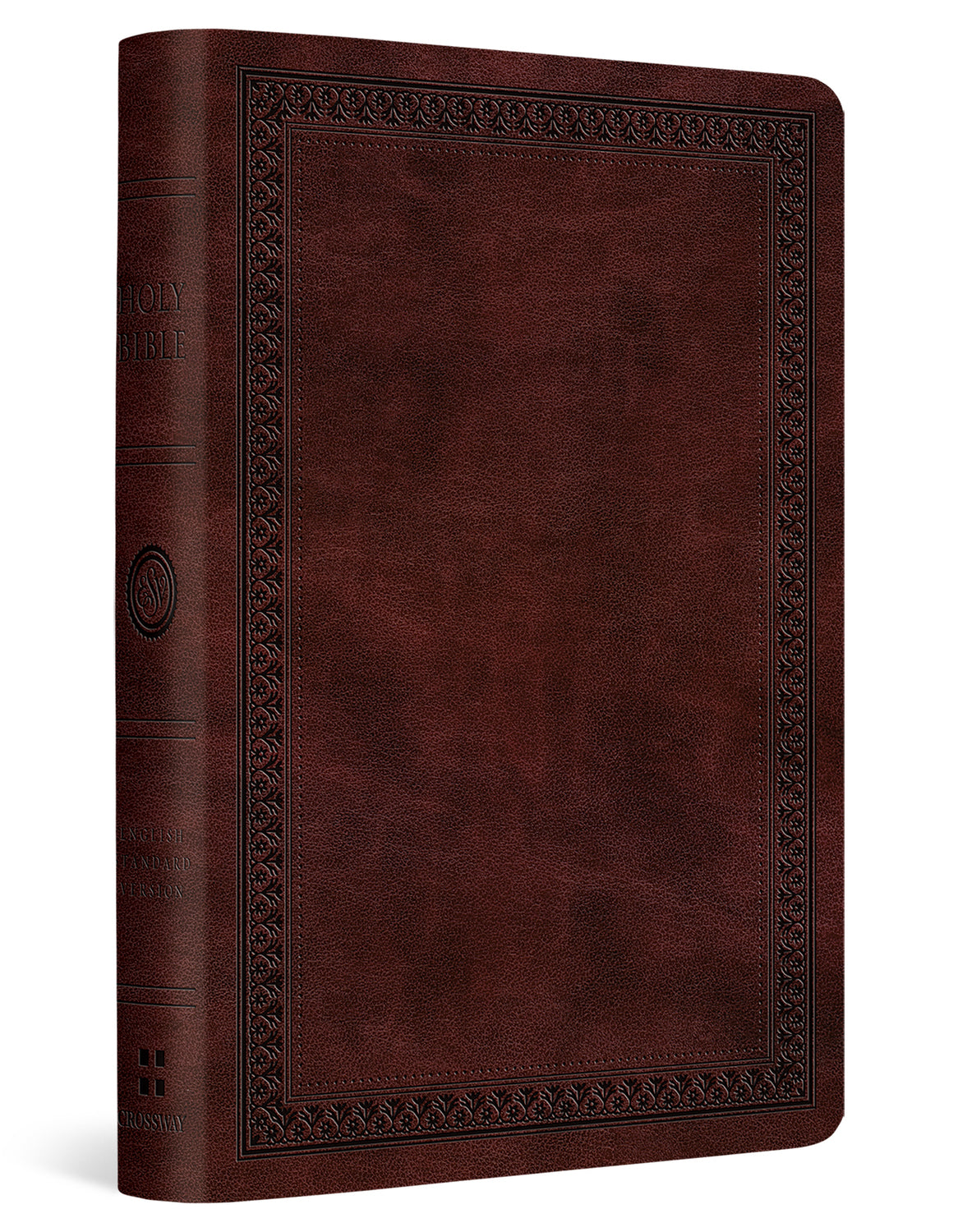 ESV Value Compact Bible (Trutone, Mahogany, Border Design) cover image (8252147368136)