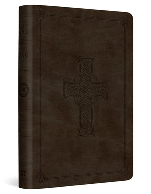 ESV Value Compact Bible (Trutone, Olive, Celtic Cross Design) cover image (8251966554312)