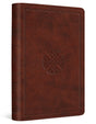 ESV Value Compact Bible (Trutone, Chestnut, Mosaic Cross Design) cover image (8252157788360)