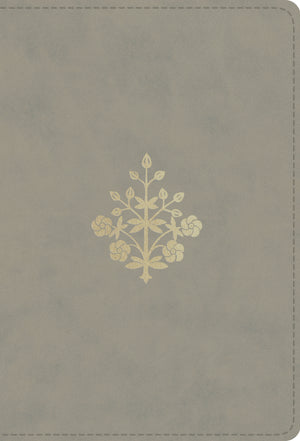ESV Large Print Compact Bible, Red Letter (Trutone, Stone, Branch Design) front cover (8252157558984)